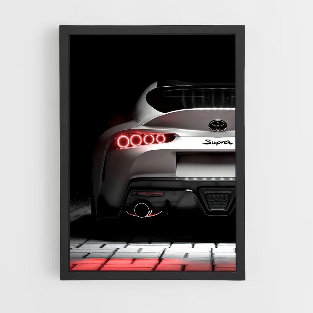 Poster Nuit de Supra – affiche Toyota (vue 2)